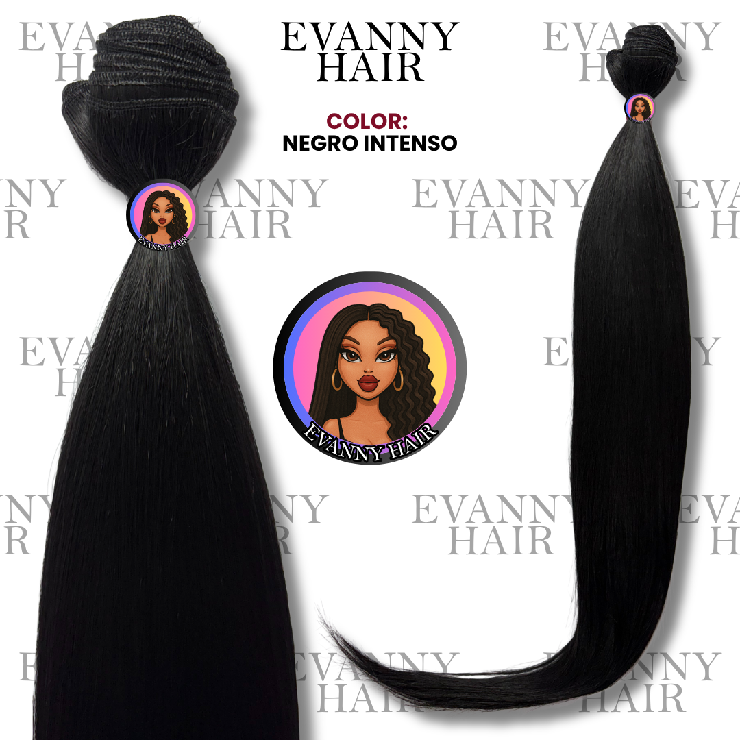 Extensiones Clon Humano tono Negro Intenso