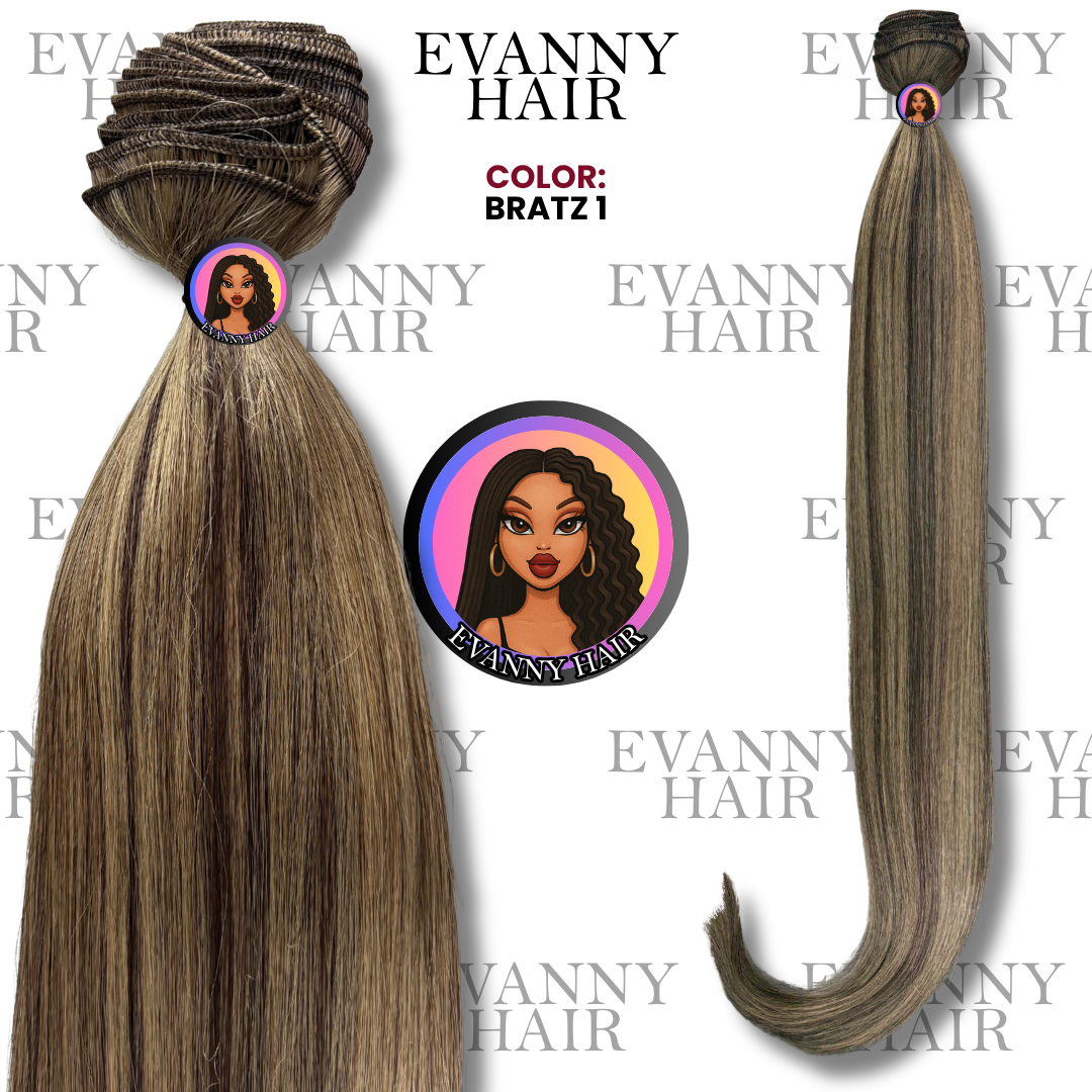 Extensiones Clon Humano 200g 28 pulgadas tono Bratz 1